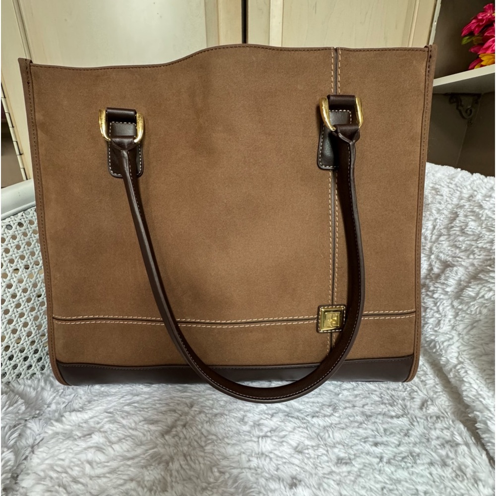 Diane Von Furstenberg Tan/Brown Tote/Carry-On/Travel Bag